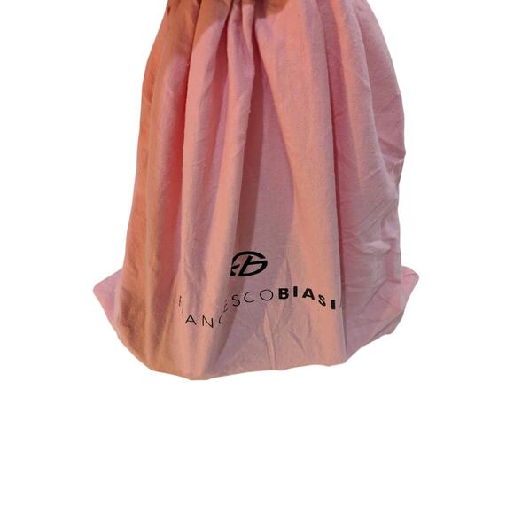 Francesco Biasia Patent Leather Top Shoulder Black Bag w/ Dustbag - Picture 3 of 15